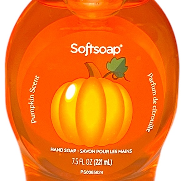 NEW VIRAL Softsoap Limited Holiday Edition 2pc Pumpkin Liquid Hand Soap Bundle - Picture 3 of 5